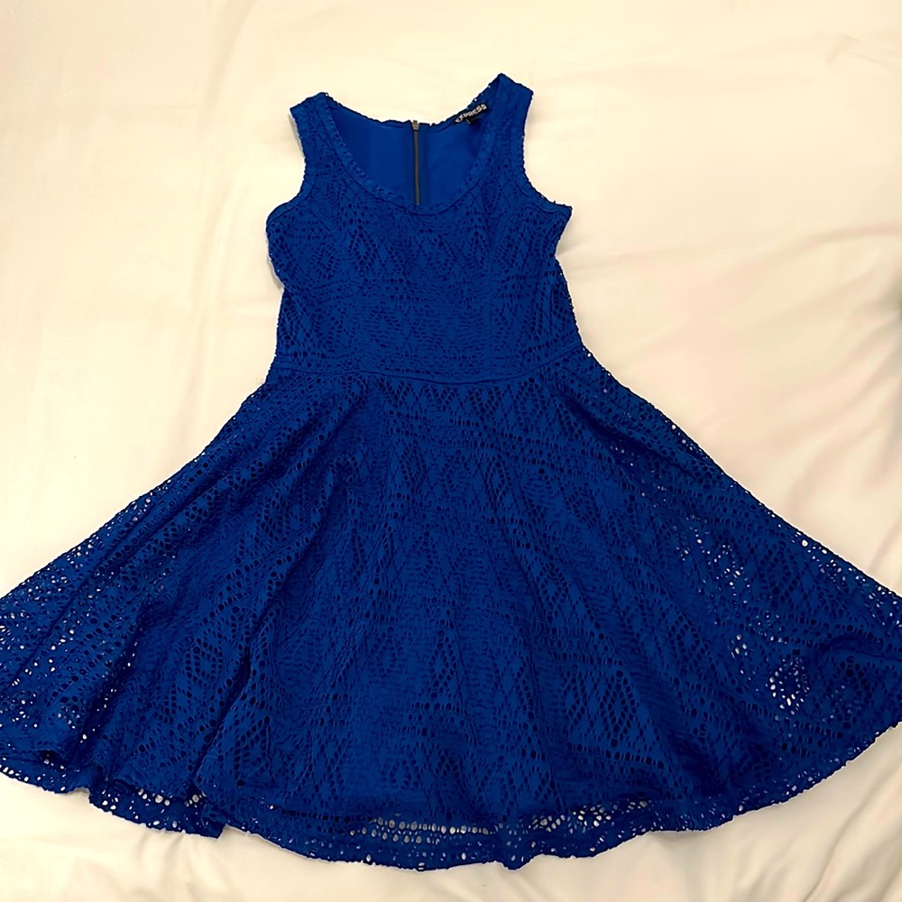 Cobalt blue girl express dress XS